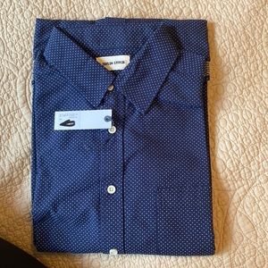 Taylor Stitch - The California in White Jacquard Dot. Brand new with tags!